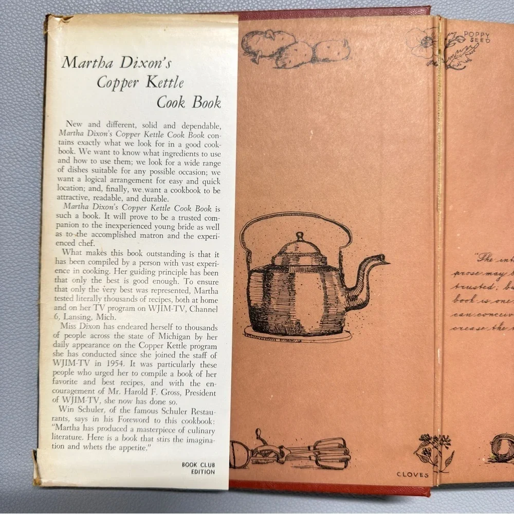 Martha Dixon Copper Kettle Cookbook